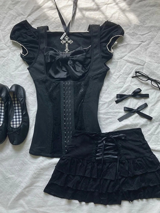 Horror Protagonist Bow Pieces