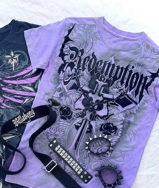 Purple ego T-shirt