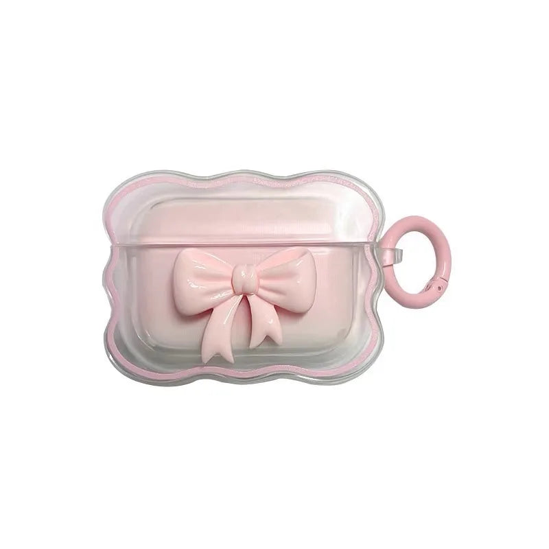 Bow coquette AirPods case