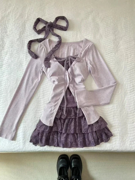 purple shoujo set