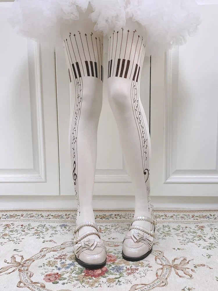 Piano Leggings
