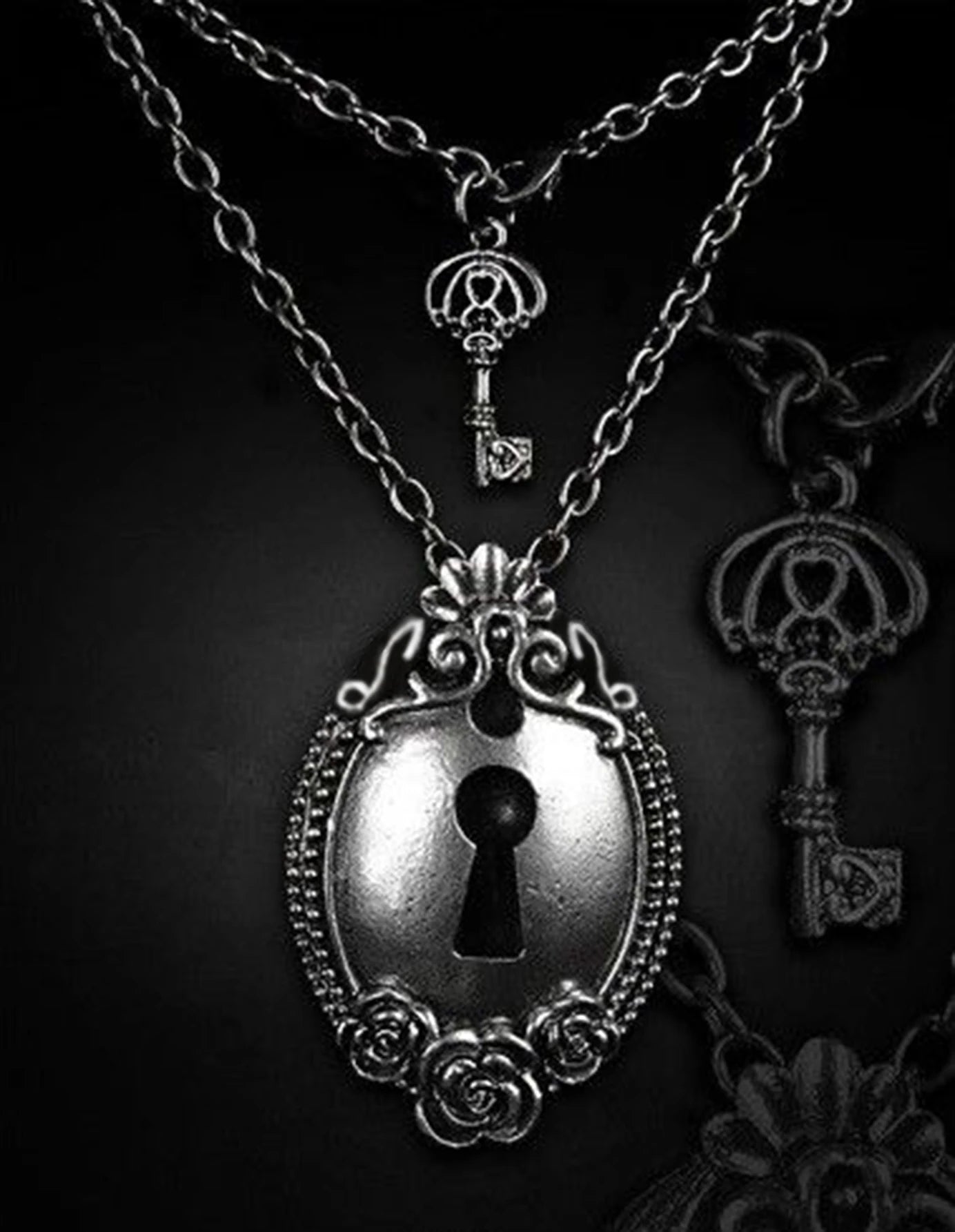 Key to my heart necklace