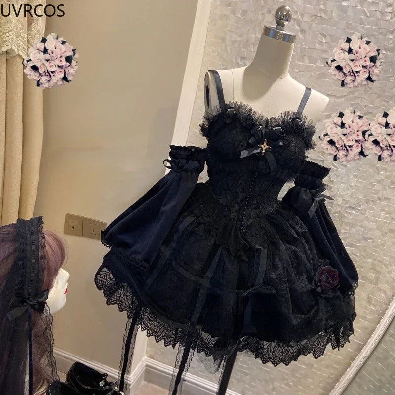 Gothic lolita bride set