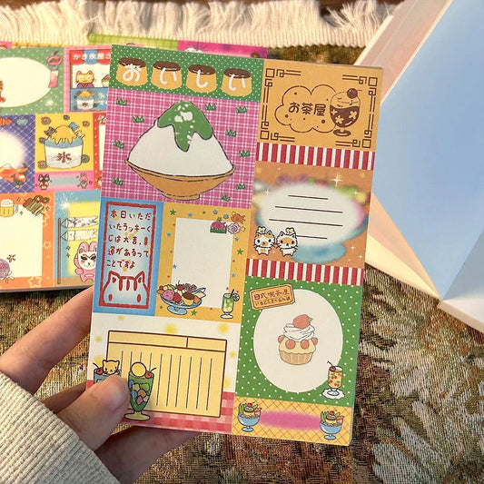 50 sheets Memo pads colorlife japanese