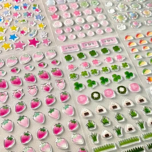 foodzies 3D stickers