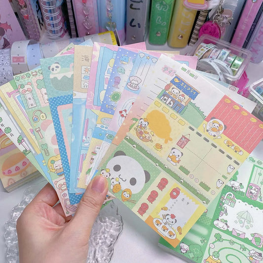 120 sheets soft kawaii island memo sheets